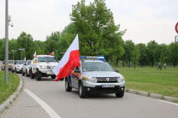 Dzień Flagi Rzeczypospolitej Polskiej z udziałem straży miejskiej